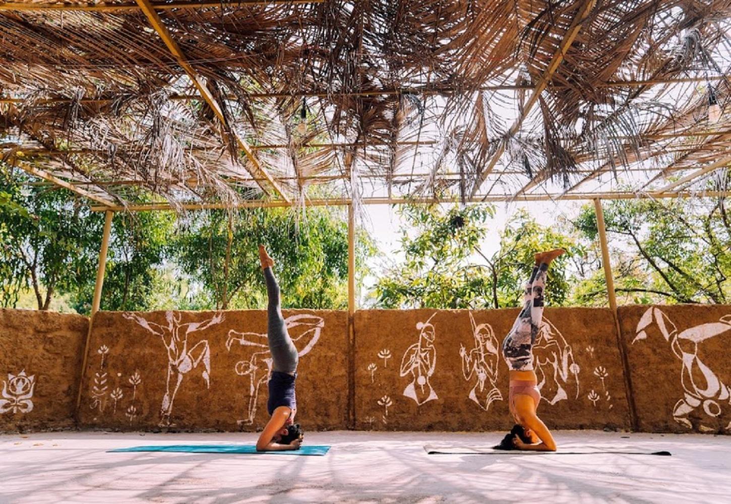 Jamboree Creek Yoga Mandrem Εξωτερικό φωτογραφία